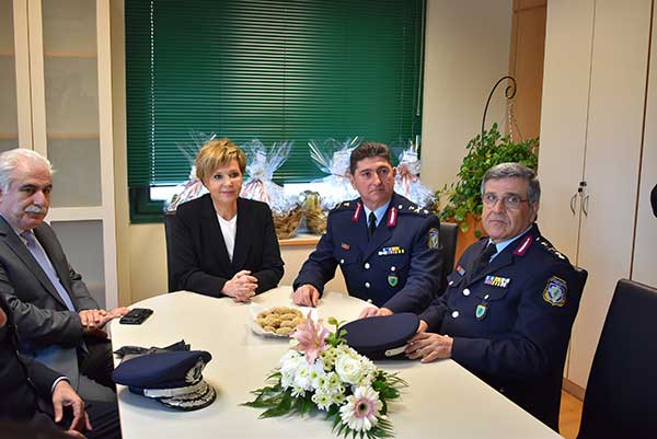 Η Όλγα Γεροβασίλη στο Αστυνομικό Μέγαρο Κοζάνης: «Η αστυνομία στη Δυτική Μακεδονία επιτελεί το ρόλο της με ήθος , συνέπεια , αποφασιστικότητα και αυτοθυσία»