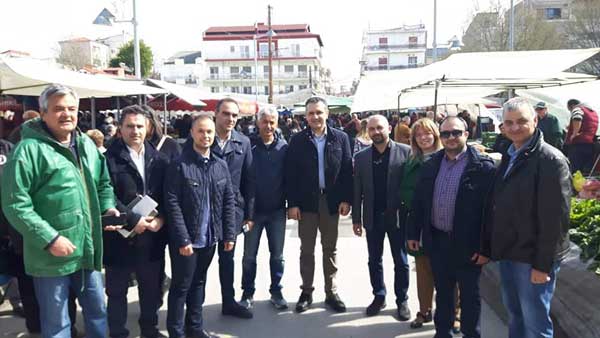 Επίσκεψη του Γιώργου Κασαπίδη στην Πτολεμαΐδα