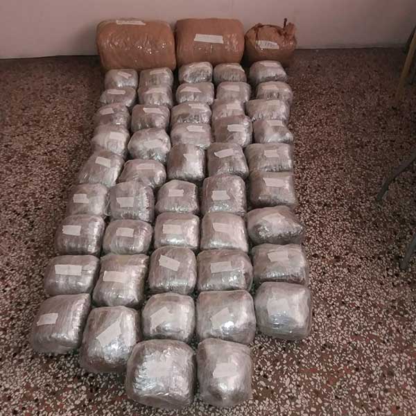 Σύλληψη 44χρονου στην Καστοριά για μεταφορά 72 κιλών ακατέργαστης κάνναβης
