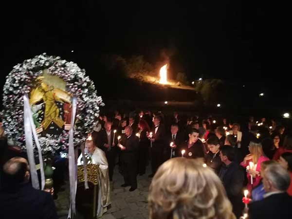 Στα Κρανίδια Κοζάνης ο Ιούδας κάηκε