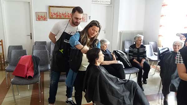 Ολοκληρώθηκαν οι δράσεις προσφοράς των μαθητών της Ειδικότητας Κομμωτικής Τέχνης του ΟΑΕΔ