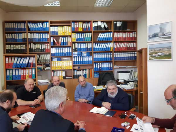 Ενημερωτική συνάντηση του υποψηφίου Δημάρχου Εορδαίας Παναγιώτη Πλακεντά, με το Σωματείο Εργαζομένων της Δημοτικής Επιχείρησης Τηλεθέρμανσης Πτολεμαΐδας