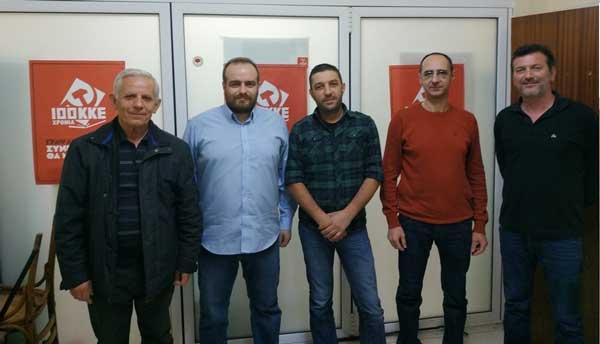Συνάντηση αντιπροσωπείας της ΕΠ Δυτικής Μακεδονίας του ΚΚΕ με την Ένωση Στρατιωτικών της ΠΕ Κοζάνης