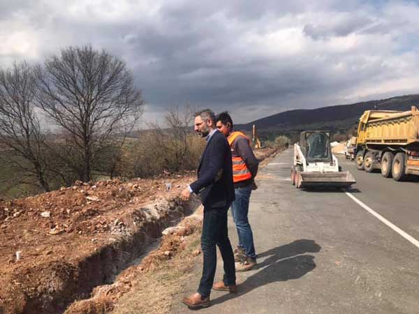 Σε εξέλιξη το έργο αντικατάστασης τροφοδοτικού αγωγού ύδρευσης Τ.Κ. Σιδερά και Λιβερών της ΔΕΥΑΚ 