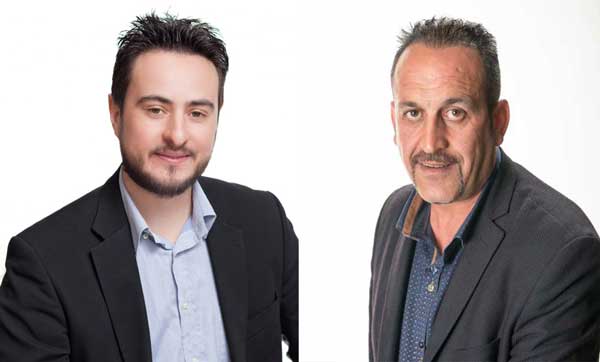 Ανακοίνωση υποψηφιότητας του Δημήτρη Ζιούζο και Αχιλλέα Φ. Τσιγιάννη   με τον συνδυασμό «Ελπίδα», της Γεωργίας Ζεμπιλιάδου