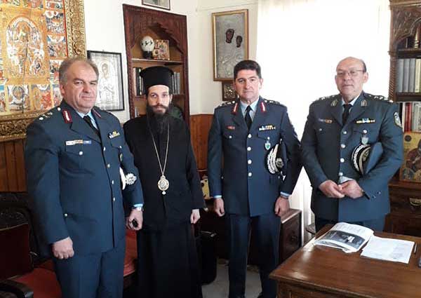 Εθιμοτυπική επίσκεψη του Γενικού Περιφερειακού Αστυνομικού  Διευθυντή Δυτικής Μακεδονίας στον νέο Μητροπολίτη Σισσανίου και Σιατίστης