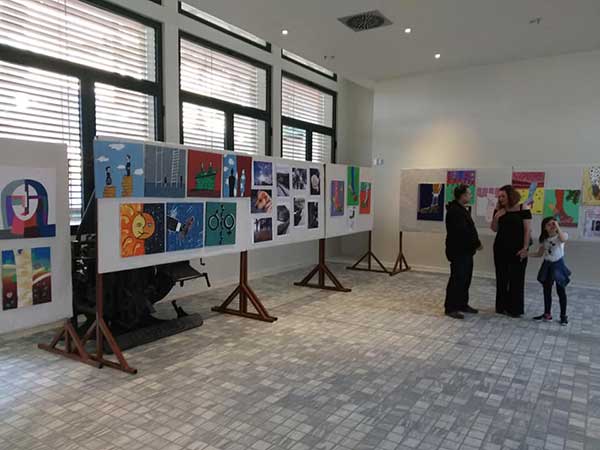 Εγκαινιάστηκε η ετήσια έκθεση ζωγραφικής του  Καλλιτεχνικού Σχολείου Κοζάνης