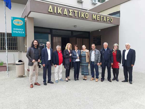 Η Γεωργία Ζεμπιλιάδου κατέθεσε σήμερα το ολοκληρωμένο ψηφοδέλτιο του Συνδυασμού “Ελπίδα” στο Πρωτοδικείο Κοζάνης – Δείτε τους υποψηφίους κατά Nομό