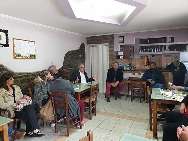 Επίσκεψη του συνδυασμού “Δύναμη Επανεκκίνησης” σε Δραγασιά, Ζώνη και Πολυκάστανοv