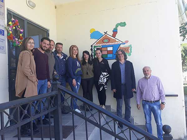 Επίσκεψη στην ΕΨΥΚΑ (Εταιρεία Ψυχικής Υγείας και Κοινωνικής Αποκατάστασης Ασθενών) στα Σέρβια