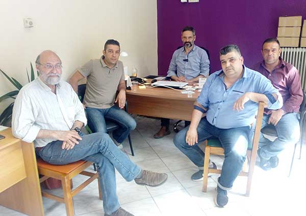 Συνάντηση της ΕΣΠΕ Κοζάνης  με τον δήμαρχο Λευτέρη Ιωαννίδη