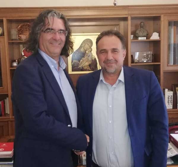 Επίσκεψη του Συνδυασμού “Γέφυρα στο Μέλλον” και του υποψήφιου δημάρχου Χρήστου Ελευθερίου στο ΕΒΕ Κοζάνης