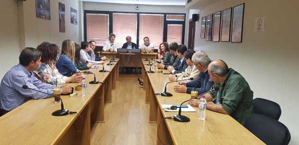 Επίσκεψη του υποψήφιου δημάρχου Εορδαίας  Γ. Καραβασίλη στον “Σπάρτακο”