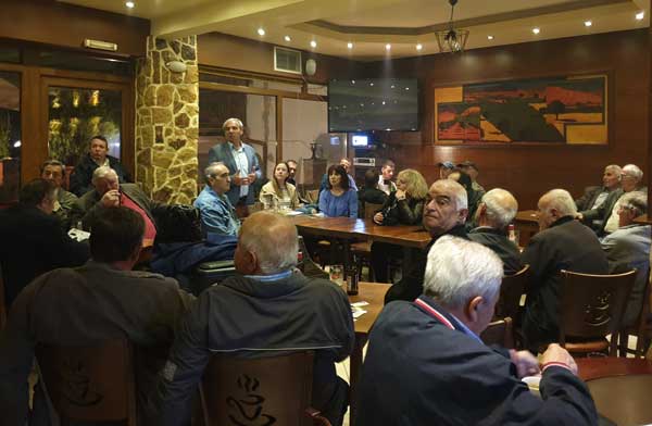 Την περιοχή της Αναρράχης επισκέφτηκε την Κυριακή ο υποψήφιος δήμαρχος Γιάννης Καραβασίλης