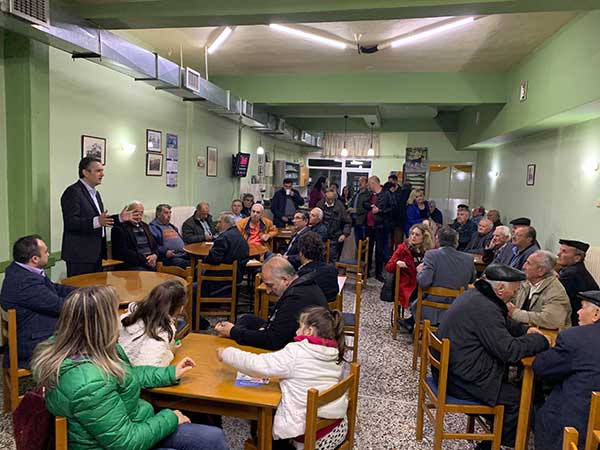 Επισκέψεις του υποψήφιου Περιφερειάρχη Γιώργου Κασαπίδη στις τοπικές κοινότητες Βατερού, Μικροκάστρου, Καλονερίου και Εράτυρας