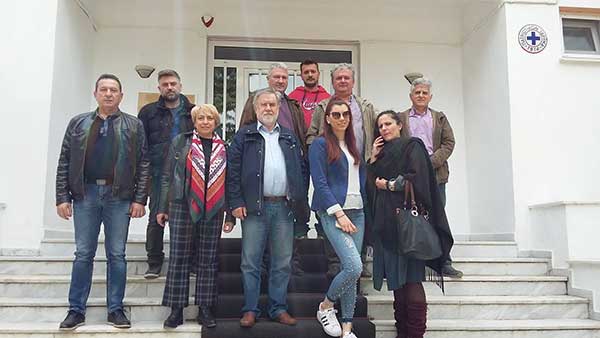 Επίσκεψη του υποψήφιου Δημάρχου Σερβίων Βασίλη Κωνσταντόπουλου σε δομές και υπηρεσίες του Δήμου Σερβίων