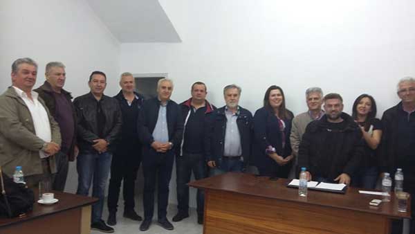 Συναντήσεις με συλλόγους της πόλης των Σερβίων είχε ο Βασίλης Κωνσταντόπουλος