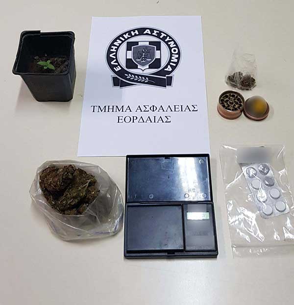 Σύλληψη 35χρονου στην Πτολεμαΐδα για καλλιέργεια, διακίνηση και κατοχή ναρκωτικών ουσιών