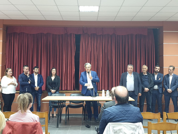 Ομιλία του υποψήφιου Δημάρχου Ζευκλή Χρήστου στον Πεντάλοφο