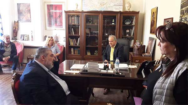Στην Φιλαρμονική ορχήστρα του Δήμου ο Παναγιώτης Πλακεντάς – Επίσκεψη στο Δημαρχείο Εορδαίας