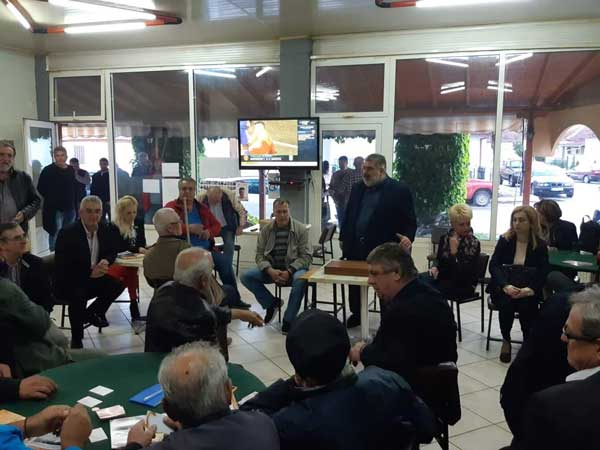 Επισκέψεις Παναγιώτη Πλακεντά σε Δροσερό, Ολυμπιάδα, Γαλάτεια και στο Β΄ΚΑΠΗ Πτολεμαΐδας