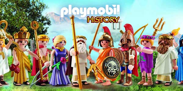 Η PLAYMOBIL «κατέκτησε» τον Ολυμπο -Ηρθαν οι 12 αρχαίοι Ελληνες θεοί