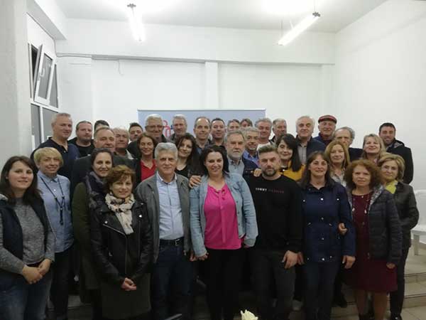 Σε κλίμα αισιοδοξίας η συνάντηση του συνδυασμού «Δημοτική Συνεργασία Δήμου Σερβίων»