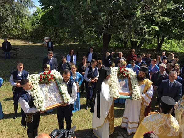 Συνεορτασμός Ιερών Εικόνων του Πόντου: Άγιος Γεώργιος Περιστερεώτα, Παναγία Σουμελά, Άγιος Ιωάννης Βαζελώνος, Παναγία Γουμερά