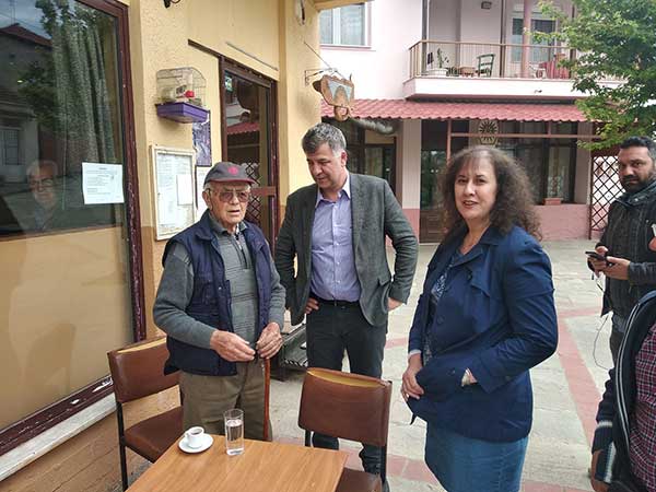 Επίσκεψη πραγματοποίησε ο συνδυασμός «Κοζάνη ΜΠΡΟΣΤΑ» του Ευάγγελου Σημανδράκου στην περιοχή των Καραγιαννίων, τη Λυγερή, την Καλαμιά, τη Μεταμόρφωση καταλήγοντας στο Βατερό
