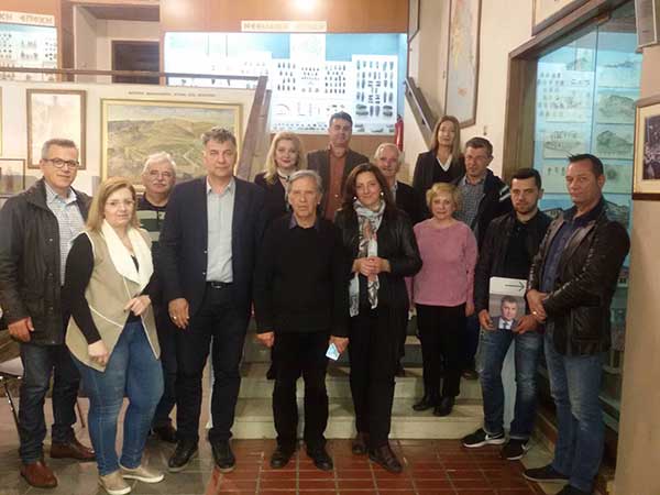 Συνάντηση του συνδυασμού «Κοζάνη ΜΠΡΟΣΤΑ» του Ευάγγελου Σημανδράκου με το Δ.Σ. του Συνδέσμου Γραμμάτων και Τεχνών