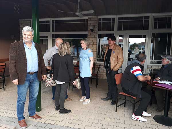 Επίσκεψη της Αθηνάς Τερζοπούλου στην Άρδασσα