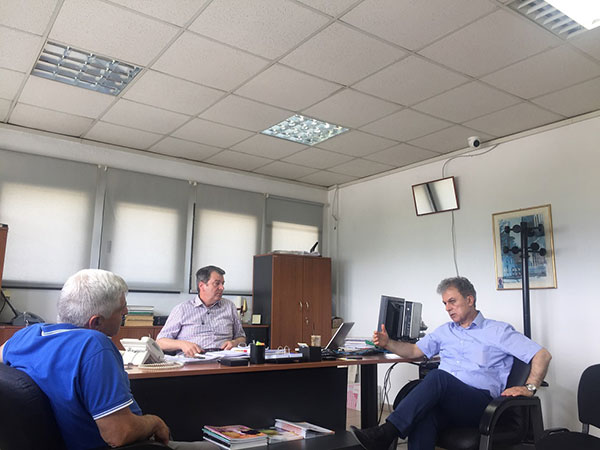 Γιώργος Αμανατίδης υποψήφιος βουλευτής της Ν.Δ.: Συναντήσεις σε ΔΗΜΗΤΡΑ και ΑΣΕΠΟΠ Βελβεντού