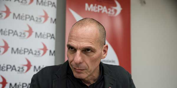 Περιοδεία του Γραμματέα του ΜέΡΑ25 Γιάνη Βαρουφάκη σε Κοζάνη – Καστοριά την Τετάρτη 23 Φεβρουαρίου