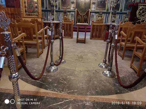 Κεραυνός χτύπησε τον τρούλο του Αγίου Νικολάου Σιάτιστας