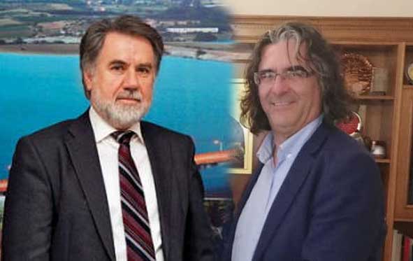 Νέα αντιπαράθεση μεταξύ του Χρήστου Ελευθερίου και του Βασίλη Κωνσταντόπουλου για τα καινούρια κουφώματα στο Γυμνάσιο Λιβαδερού