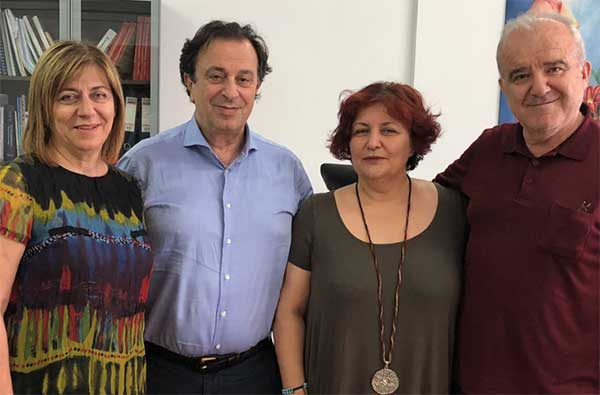 Επίσκεψη του Θέμη Μουμουλίδη στο τμήμα Μαιευτικής στην Πτολεμαΐδα