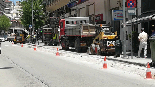 Δίμηνη άδεια της Vodafone για το πέρασμα των οπτικών ινών στην Κοζάνη-Ένα εργοτάξιο η πόλη