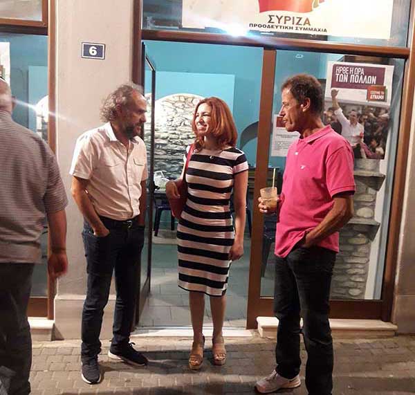 Στα ορεινά Καμβούνια περιόδευσε χθες η υποψήφια βουλευτής ΣΥΡΙΖΑ-Προοδευτική Συμμαχία Στέλλα Θεοχάρη