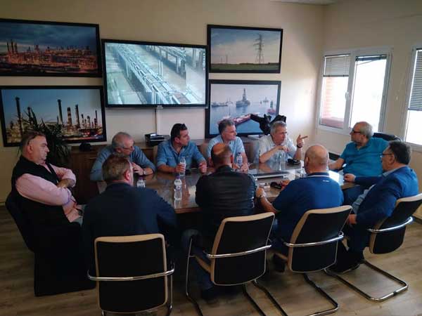 Ο πρόεδρος της ΓΣΕΕ Γιάννης Παναγόπουλος στη ΔΙΑΔΥΜΑ και στο Ορυχείο Νοτίου πεδίου