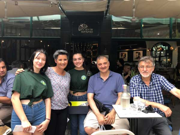Επίσκεψη της Ευλαμπίας (Εύης) Πρώϊου – Βαρζή στα εμπορικά καταστήματα της Πτολεμαΐδας