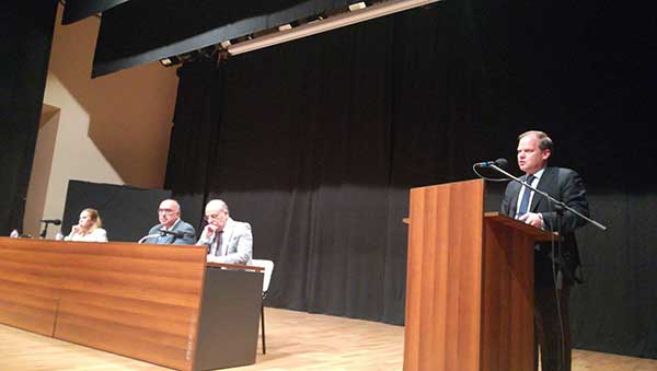 Παρουσίαση του βιβλίου «Ώρα Ελλάδος, Βουκουρέστι» από τον Μιχάλη Παπαδόπουλο και τον Κώστα Καραμανλή