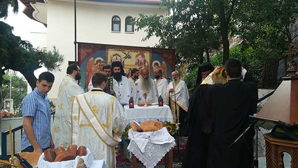Πανηγυρικός εσπερινός στο εκκλησάκι της Αγίας Άννης στην Κοζάνη