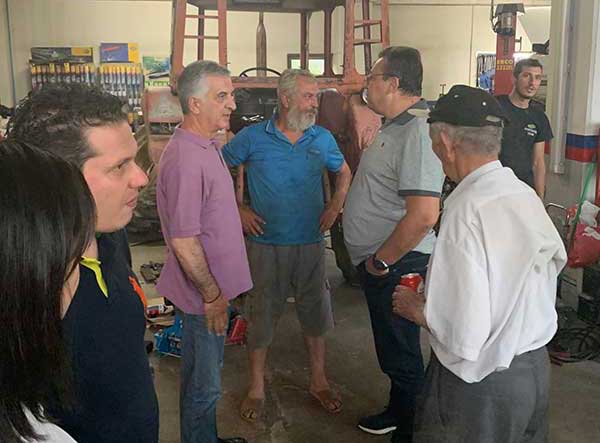 Επισκέψεις Χρόνη Ακριτίδη σε χωριά της Εορδαίας