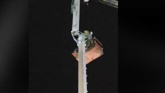 Δείτε βίντεο από την υπεράνθρωπη προσπάθεια των εναεριτών στην Χαλκιδική