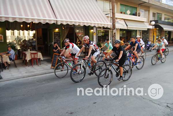 Ποδηλατοπορεία στη Φλώρινα στη μνήμη των Γιώργου Πράσσου και Γιώργου Μίλτση (video, pics)