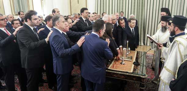 Νέα κυβέρνηση: Ορκίστηκε το νέο υπουργικό συμβούλιο