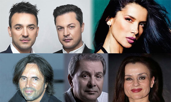 Οι αδελφοί Τσαχουρίδη, η ορχήστρα του Μίκυ με το Βασίλη Λέκκα και την Πάολα, ο Μανώλης Μητσιάς και η Καρυοφυλλιά Καραμπέτη στα Πρέσπεια 2019