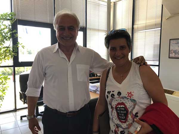 Επισκέψεις της Ευλαμπίας Πρώϊου στο Μουσείο Αιανής και στην Διάδυμα την Τετάρτη 3 Ιουλίου