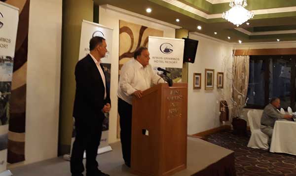 Ο Δήμαρχος Καστοριάς παραβρέθηκε στη συνάντηση του Συμβουλίου και των μελών της Παγκόσμιας Διακοινοβουλευτικής Ένωσης Ελληνισμού