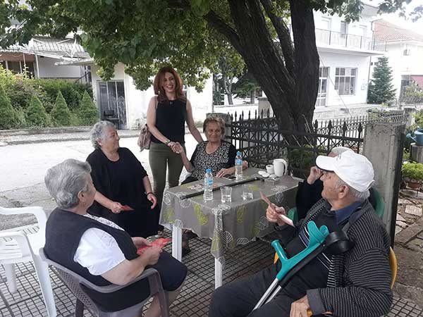 Σε χωριά του ορεινού όγκου του Βοΐου και του ευρύτερου δήμου Κοζάνης η υπ. Βουλευτής  ΣΥΡΙΖΑ-Προοδευτική Συμμαχία Στέλλα Θεοχάρη
